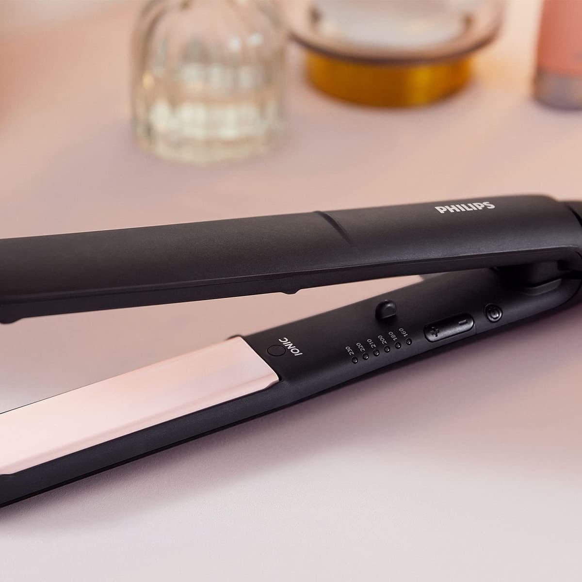 Lisseur Philips StraightCare Essential - Cheveux Lisses et Brillants