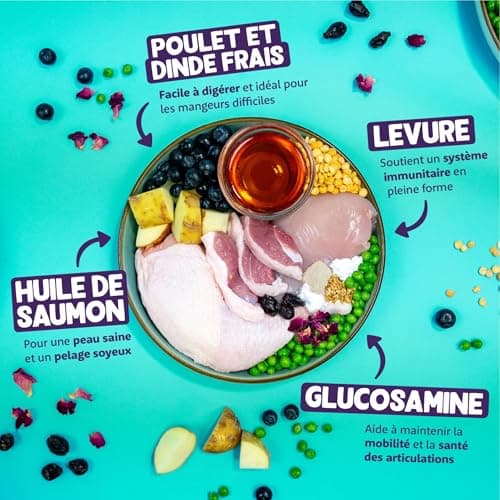 Croquettes chaton Edgard Cooper canard et poulet 2 kg