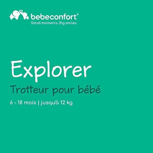 Trotteur Bebeconfort Explorer plateau musical amovible