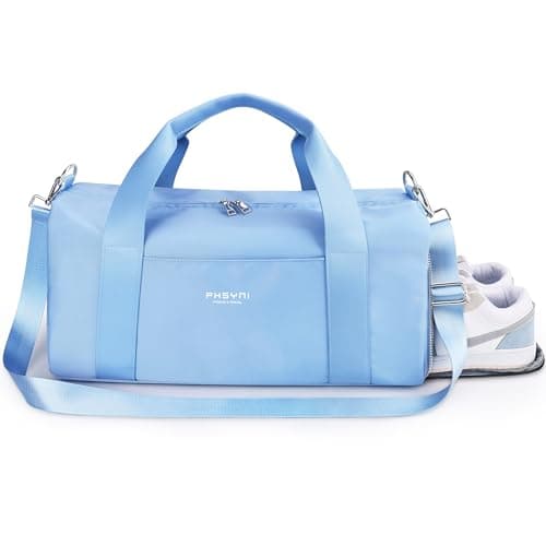 Sac Sport PHSYNI Femme 25L Bleu 19 Pouces