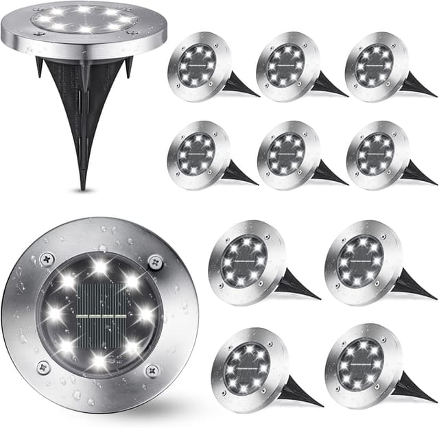 Lampes Solaires Extérieures Joomer - 12 Pièces