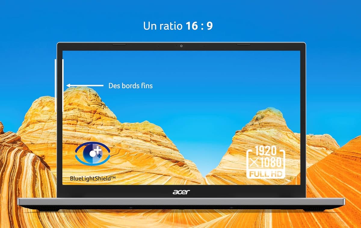Acer Aspire Go 15 - PC Portable Performant et Léger