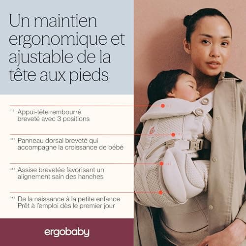 Porte-bébé Ergobaby Omni Classic Mesh 4 positions