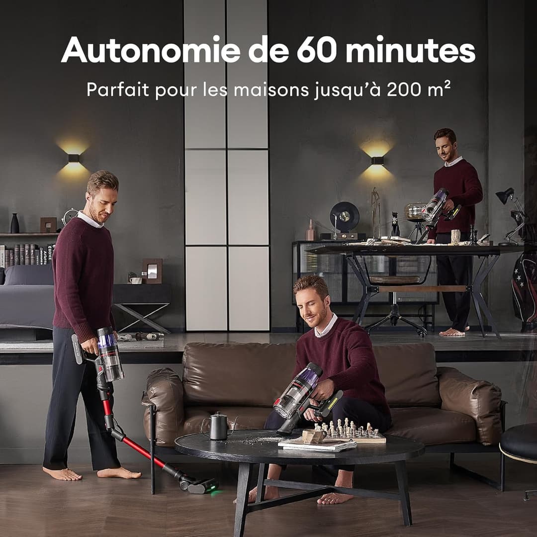 Aspirateur Balai Ultenic U16 Flex - Puissant et Sans Fil