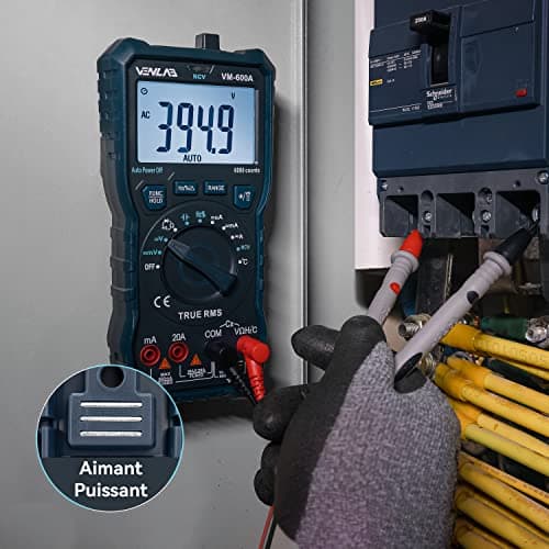 VENLAB VM600A Multimètre TRMS 6000 Comptes