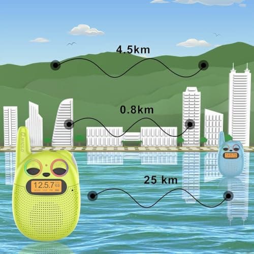 Talkie-walkie enfant QNIGLO Q136 rechargeable USB