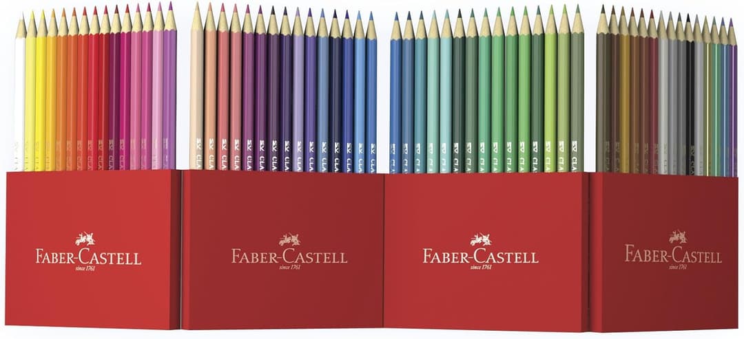Faber-Castell 111260 - Set 60 Crayons de Couleur
