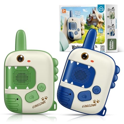 Talkie-walkie enfant Wootoyz Dinosaure canal unique