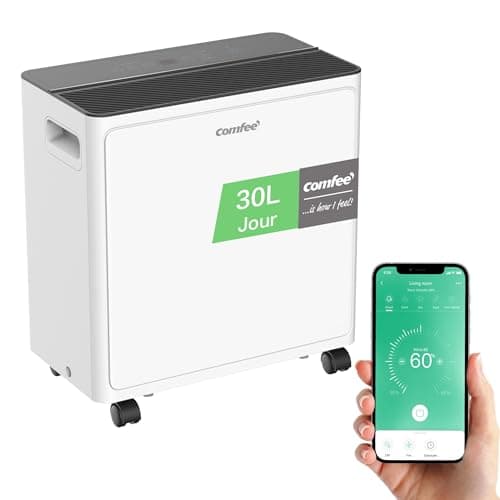 Déshumidificateur COMFEE 30 L/jour connecté grand volume