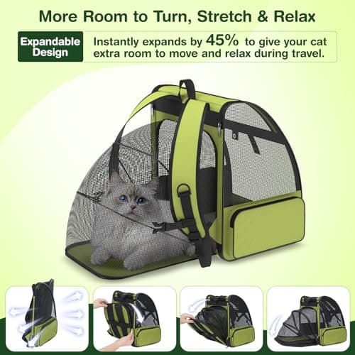 Sac à dos chat extensible ipetstation pliable 6,8 kg