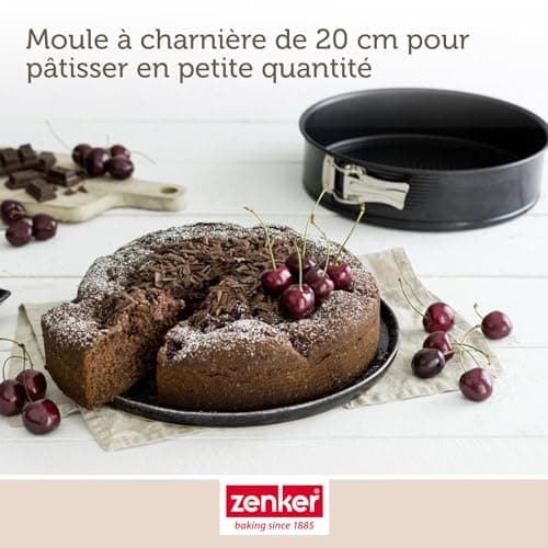 Moule à charnière Zenker 20 cm acier antiadhésif