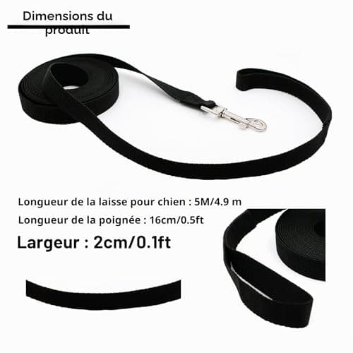Longe CiciIng 5 m à dragonne pour petit chien