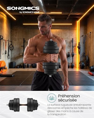 Haltères 2 en 1 30 kg SYL30HBK