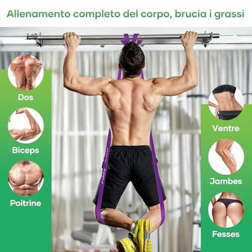 Fokky Bandes Résistance Lot 5 Épaisseurs Porte