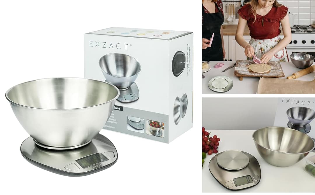 Balance Cuisine EXZACT 5kg - Précise & Multifonctionnelle