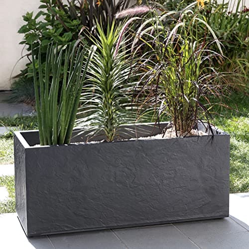 Volcania Jardinière 98L Gris Anthracite
