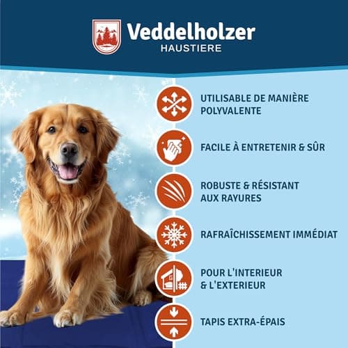 Tapis rafraîchissant chien Veddelholzer L 90x50 cm