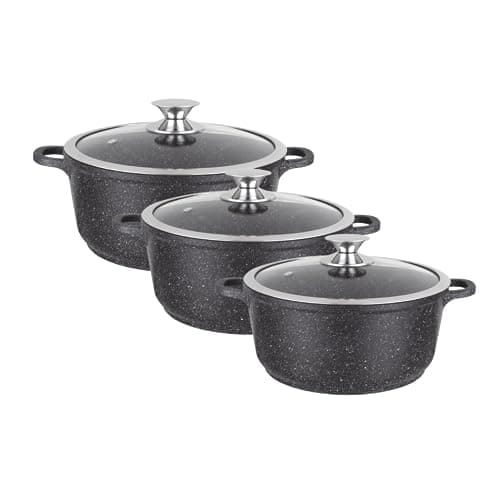 Kamberg Faitouts 20 24 28 cm Fonte Aluminium