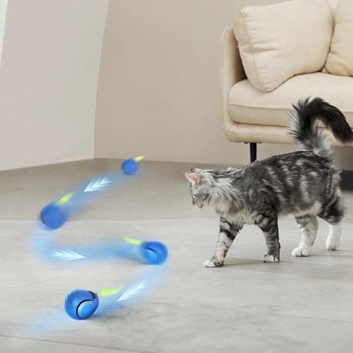 Gerbala Speedy Tail 2.0 balle motorisée pour chat