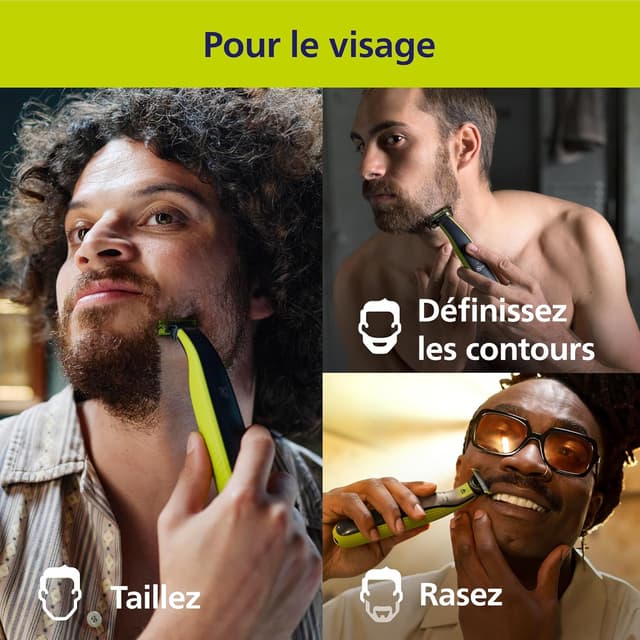 Philips OneBlade 360 - Rasoir et Tondeuse Corps & Visage