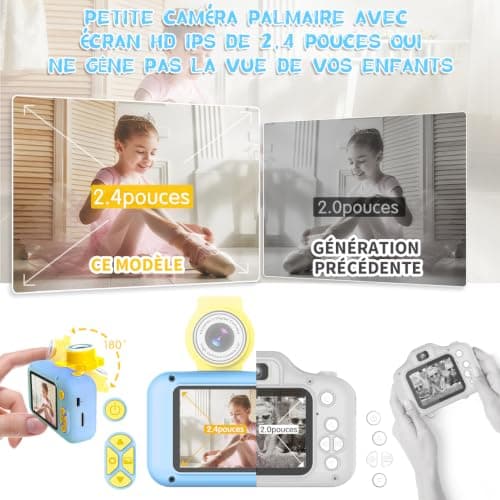 Appareil Photo Enfant ARNSSIEN X101 Objectif Pivotant
