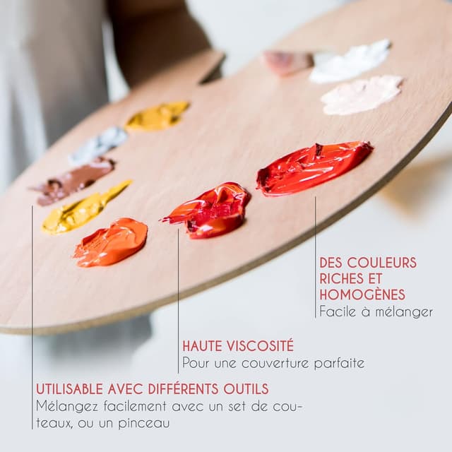 Peinture Acrylique Zenacolor - Kit 24 Tubes 120ml