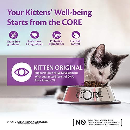 Wellness CORE Chaton Poulet Dinde Sans Céréales 1,75 kg