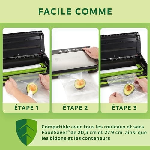 Machine Sous Vide FoodSaver FFS005X avec Fonction Pulse