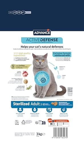 Advance Cat Adult Sterilized Dinde 3 kg