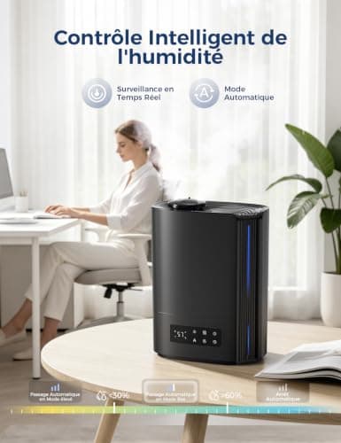 Humidificateur d'Air AROEVE 6L Ultrasons DH-JS07
