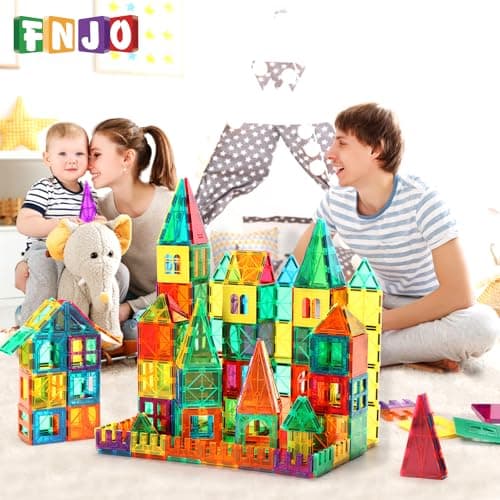 Tuiles magnétiques FNJO 110 pièces, dès 3 ans
