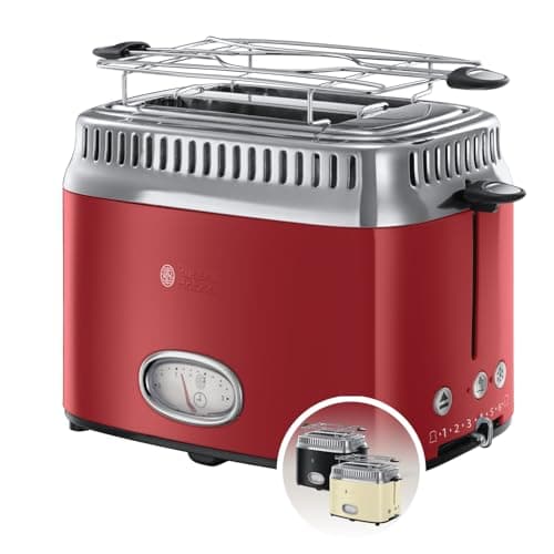 Toaster Russell Hobbs Retro 21680-56 Rouge