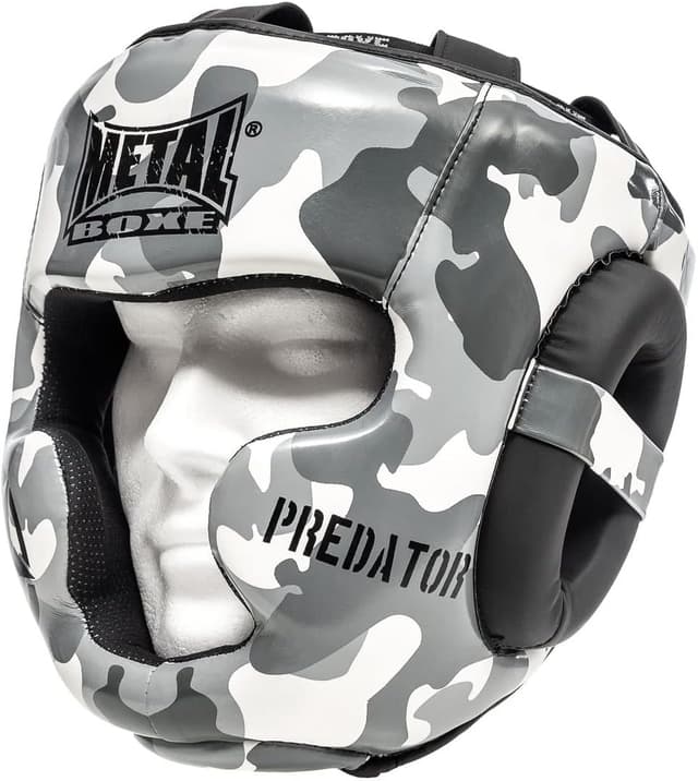 Casque Boxe Metal Boxe Noir - Protection Optimale