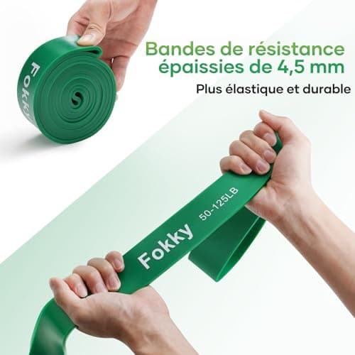 Fokky Bandes Résistance Lot 5 Épaisseurs Porte