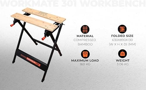 Black Decker Workmate 301 WM301XJ Etabli