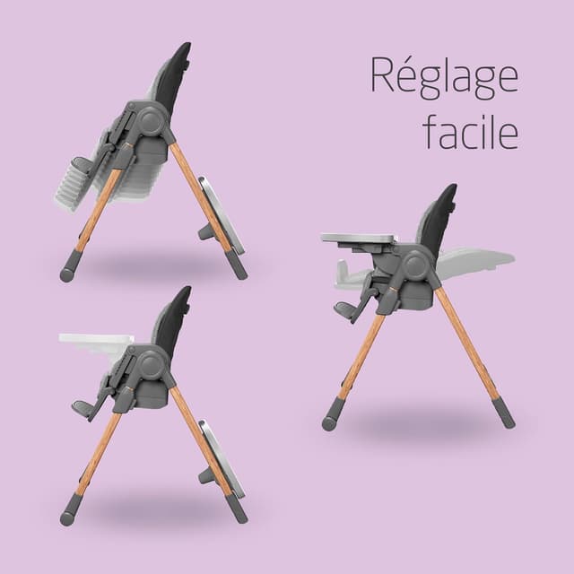 Maxi-Cosi Minla: Chaise Haute Evolutive Bébé