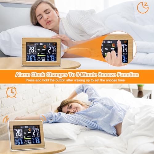 AOZBZ Station météo Sans Fil Capteur Extérieur