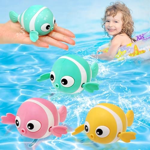 Poissons-clowns de bain à remonter BelleStyle BE-Clofih3
