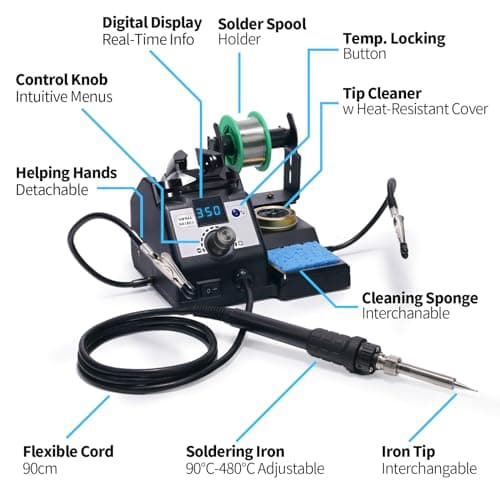 YIHUA 926LED-IV Station Soudage 60W 90 480 C UE