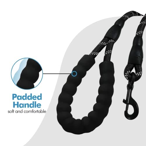 Laisse corde Edipets EDI-C015 2,2 m réfléchissante