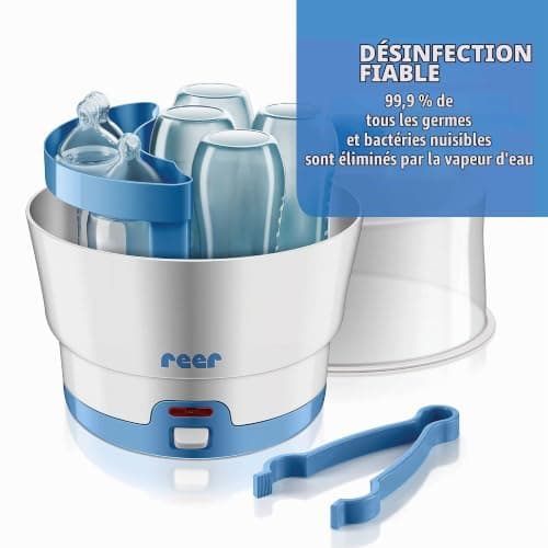Stérilisateur Biberon Reer VapoMat Vapeur 6 Biberons