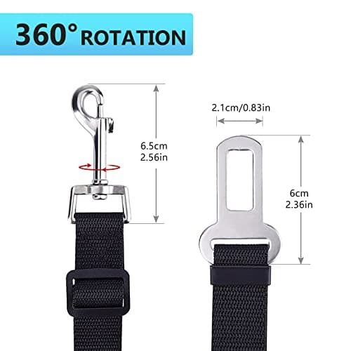 Ceinture de sécurité chien Redamancy 35-65 cm