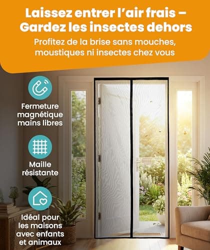 Moustiquaire Magnétique Flux Phenom Porte 120x220