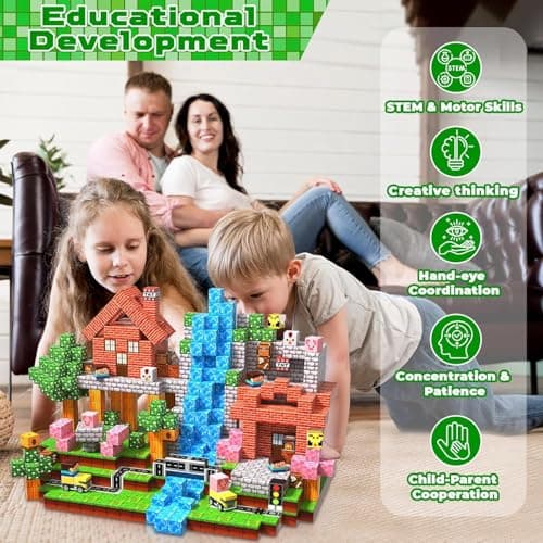 Blocs magnétiques GraceDuck 100 cubes de 2 cm