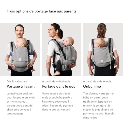 Porte-bébé Stokke Limas Flex à boucles 4 à 20 kg