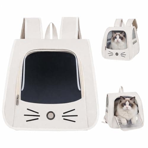 Sac à dos pliable pour chat tintoke 35 x 35 x 25 cm