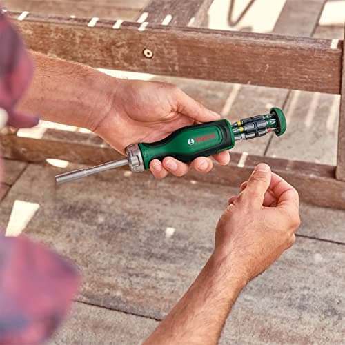 Tournevis cliquet Bosch 50 Nm 12 embouts