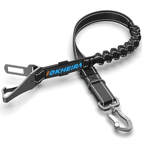 Ceinture voiture chien Iokheira 3 en 1 antichoc