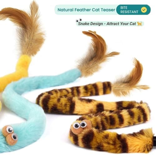 Jouet chat GingerUPer CatToys001, 3 cannes et 3 balles