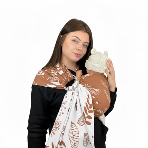 Ring Sling Naturioù Jacquard Coton Sans Nœud
